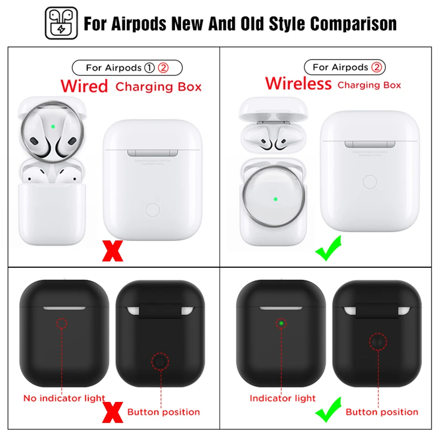 适用airpods 2代无线座充