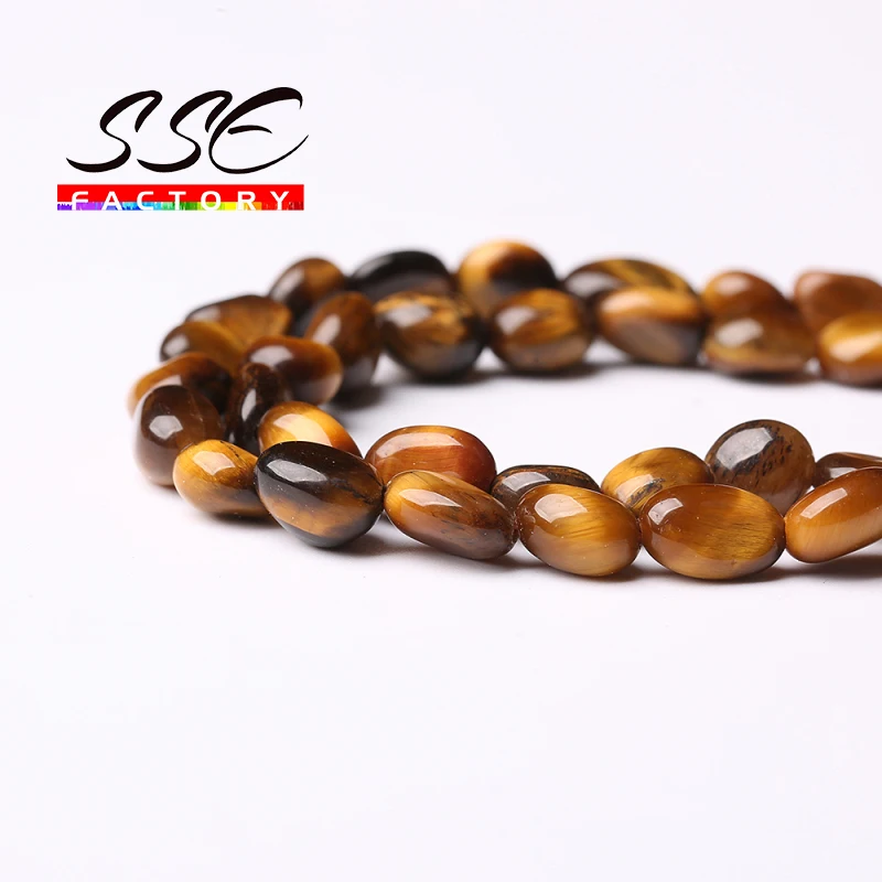Details about   6-8mm Natural Irregular Yellow Tiger Eye Stone Loose Spacer Bead 15 Inch Z10800 
