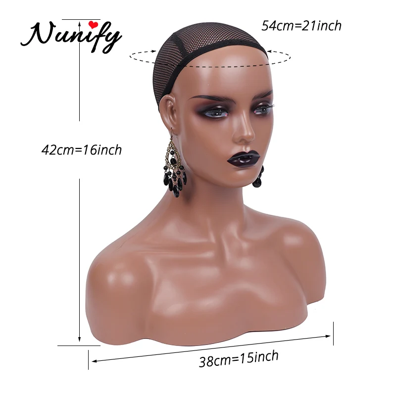 Nunify Motorized Rotating Display Stand - 25cm /Load 8kg - 360 Degree Electronic Rotating Turntable Display Stand for Mannequin Head & Wigs Display, 1