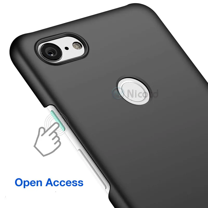 Luxury Matte Hard Plastic Phone Case - Full Cover Protection in Elegant Design