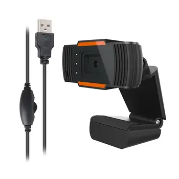 

USB Webcam 480P Fixed Focus Web Camera for Online Lesson Desktop Computer Laptop