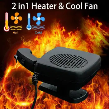 

Auto Car Windshield Heating Cooling Fan 12V200W Quick Heater Warimming Defroster Demister