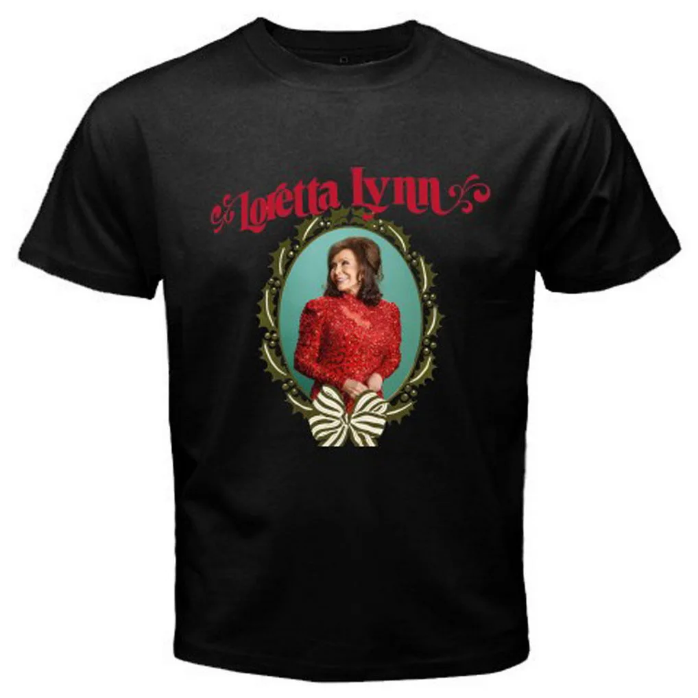Новая мужская черная футболка Loretta Lynn кантри Music Legend размер S до 3XL забавные