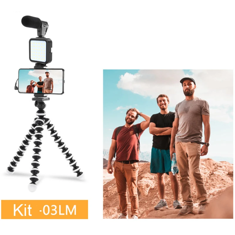 Мобильный телефон фотографии Studio набор световой короб видео в режиме реального