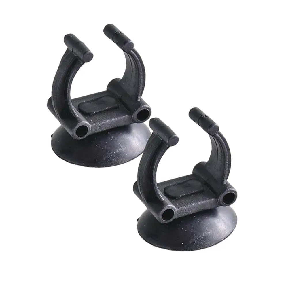 Ventosa para acuario, soporte de cable de tubo de línea de aire, luces LED, varillas de calefacción, Clip, 5 uds.