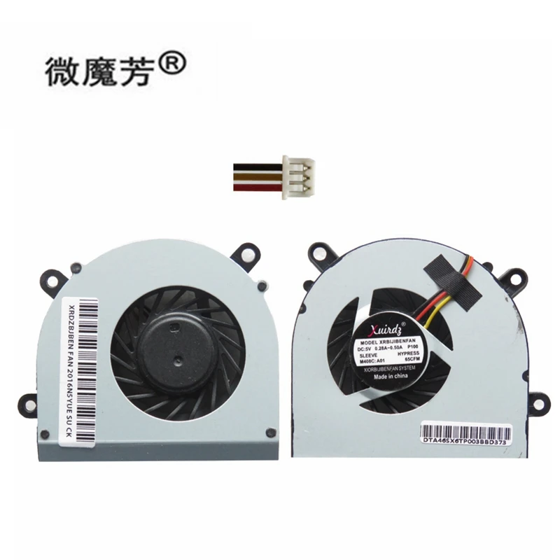 Best new Laptop cpu cooling fan for MSI FX600 FX603 FX610 FX610MX FX610DX GP60 CX61 FX620 GE620 16GH series Laptop Cooler fans