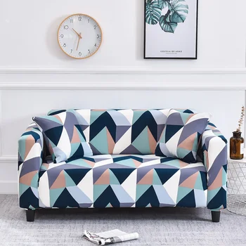 

Summer Style Couch Cover Floral Print Elastic Sofa Covers for Living Room L Shape Sofa Stretch Furniture Slipcovers New Arrival