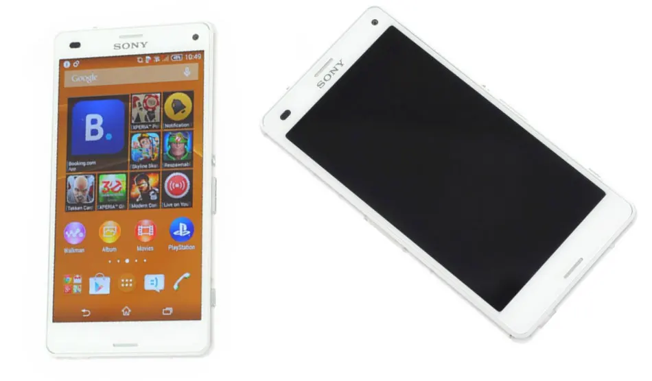 4,6 дюймов sony Z3 compact D5833 2 Гб 16 Гб мобильный телефон sony Snapdragon 801 четырехъядерный 2600 мАч 4G NFC смартфоны