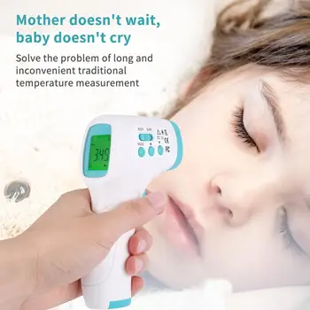 

Handheld Portable Non-contact infrared temperature gun High Precision Thermometer Temperature Meter 208A