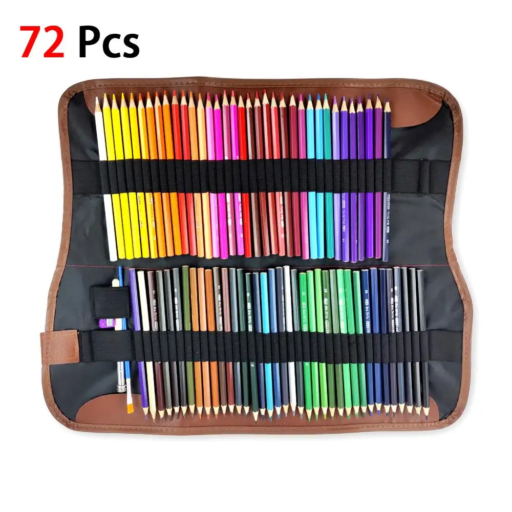 

Color pencil set handmade painting art supplies children oily color lead hexagonal grip mineral core high quality wood pencil