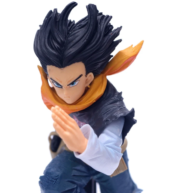 

17cm Dragon Ball Z 17# Action Figure Sprinting Ver. DBZ Goku Fighter Lazuli PVC Collection Model