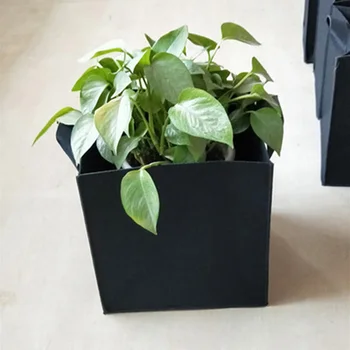 

Fabric Raised Planting Bed Thicken Non-woven Square Plant Flower Tree Planting Grow Bag S55