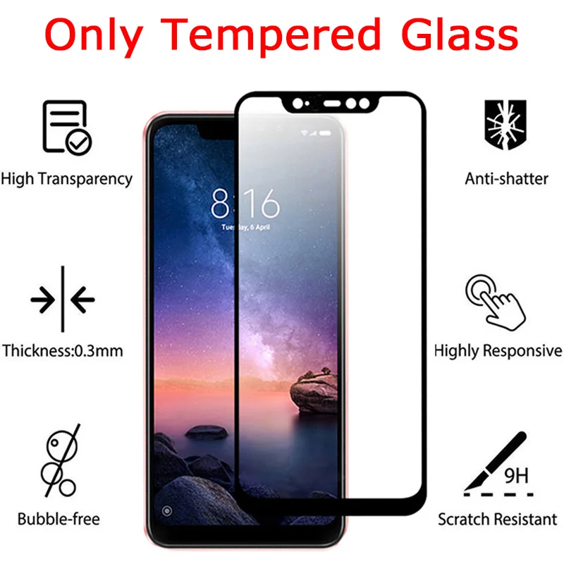 Only Glass Фронтальная+ камера стекло на redmi-note-6-pro камера на xiomi redmi note6 6pro закаленное стекло сяоми ноут 6про камера сяоми редми ноут 6 защитное стекло ксиоми нот 6 про защитное стекло на xiaomi redmi note 6 glass - Цвет: Only Glass