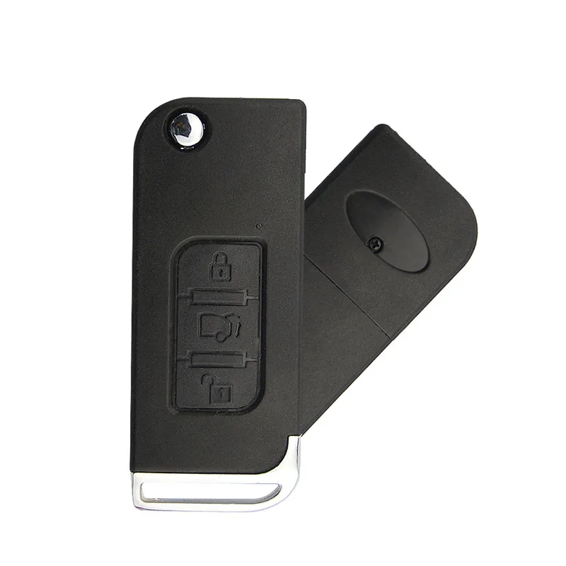 3 Buttons Uncut Blade Remote Key Flip Folding Car Key Shell Replacement Cover Case Fob for Indian Mahindra key case car key shell car remote key car key key shell