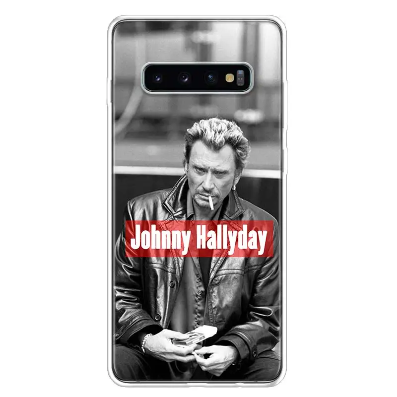 Johnny Hallyday Music Cover Phone Case For Samsung Galaxy S10 Lite Note 10 9 8 S9 1 Johnny Hallyday Music Cover Phone Case For Samsung Galaxy S10 Lite Note 10 9 8 S9 4