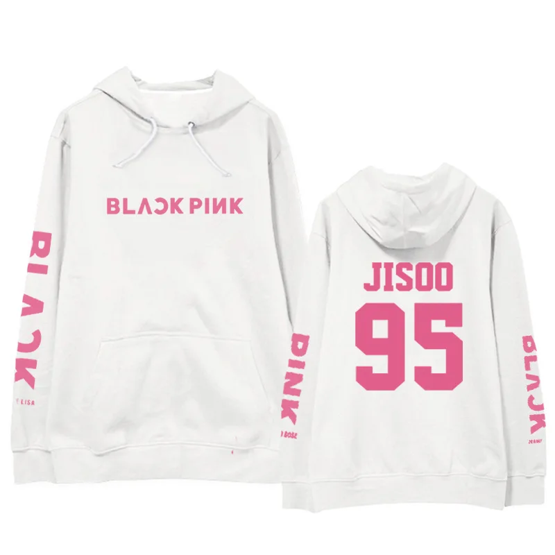 thick Черные розовые толстовки женская розовая одежда harajuku Толстовка kpop хлопковое повседневное зимнее пальто с буквенным принтом весенне-осенняя рубашка Новинка - Цвет: thick