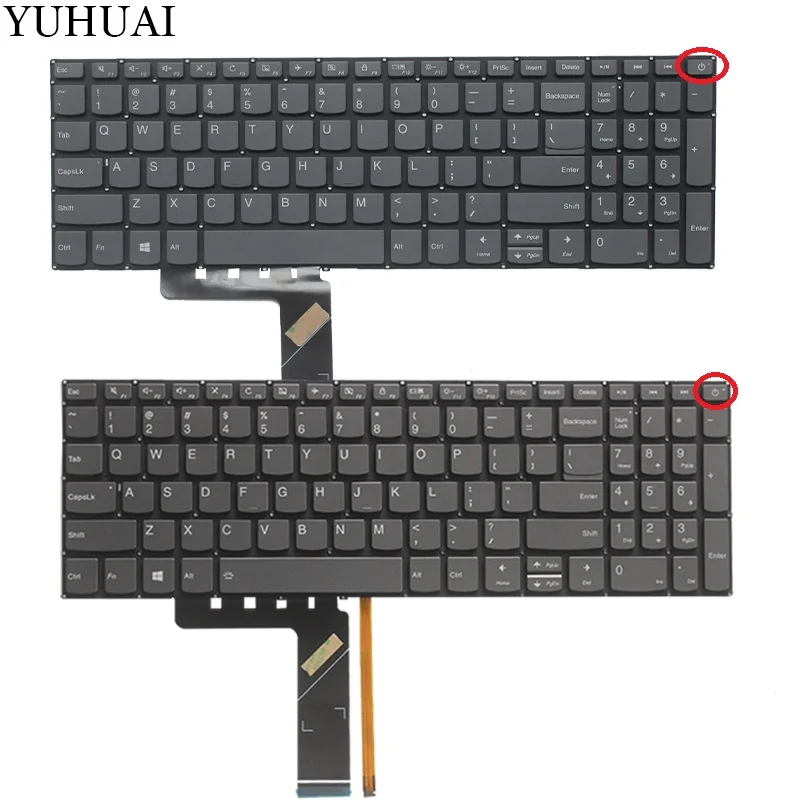 Новая Клавиатура ноутбука США для lenovo IdeaPad 330-17 330-17AST 330-17ICH 330-17IKB черная клавиатура с раскладкой стандарта США