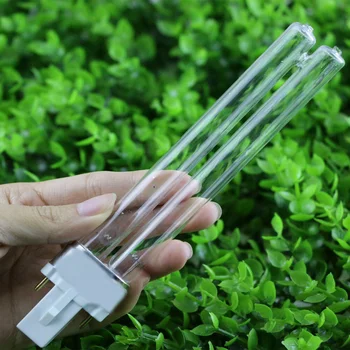 

6 PCS UV Light Tube Bulbs 9W Watt G23 Base For Aquarium Cleaning UVC Lamp FOr SunSun JUP-01 For Grech JUP-01