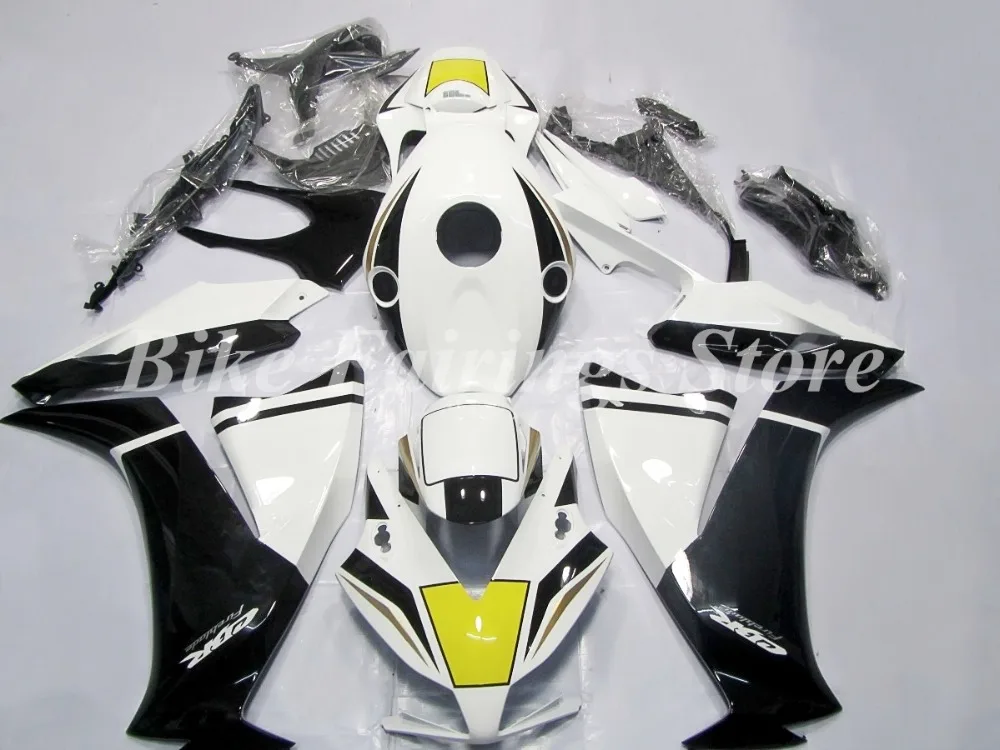 Литье под давлением ABS мотоцикл обтекатели комплект Подходит для HONDA CBR1000RR 2013 Кузов Набор на заказ Красный Белый PATA