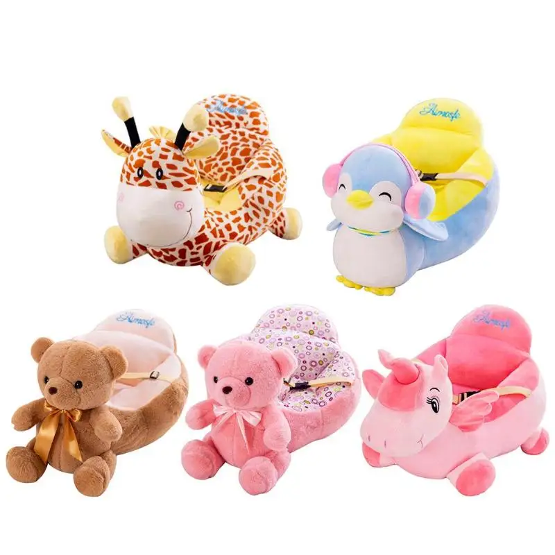 

Colorful Infant Baby Sofa Cover Learn to Sit Feeding Chair Soft Seat Case