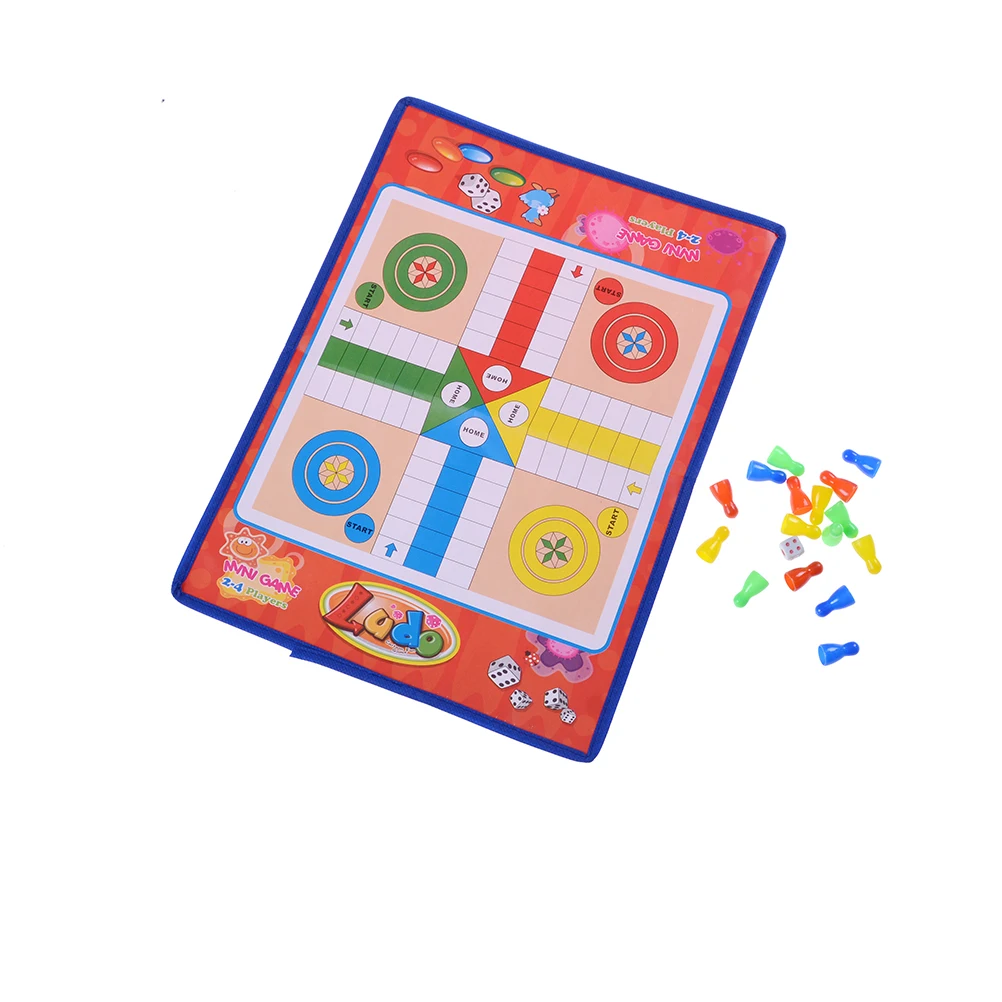 Детские Классические шахматные игры Ludo вечерние Семейные Детская забавная