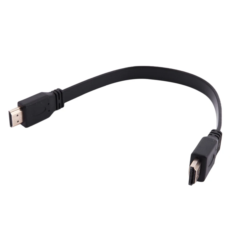 0,3 m 1,4 V высокоскоростной 1.4a HDMI видео аудио плоский кабель M/M 1080P 3D