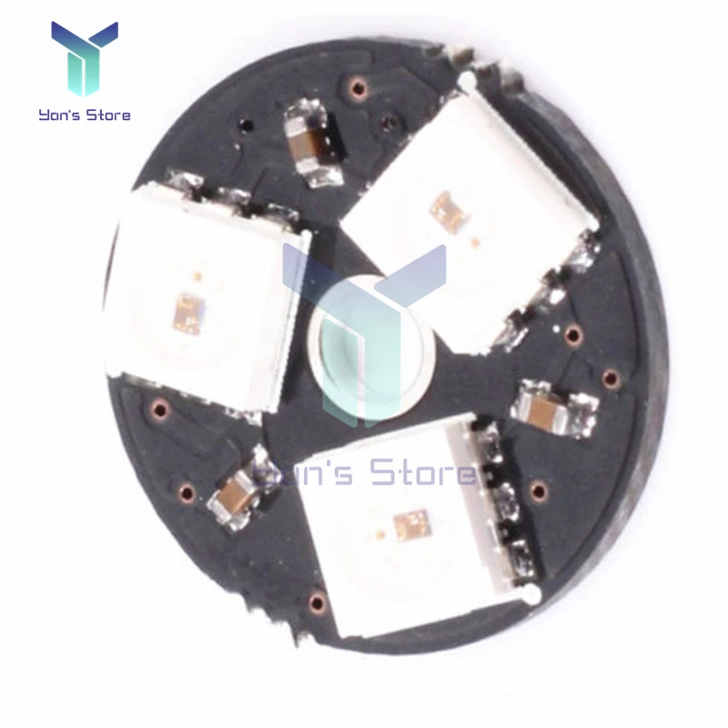 RGB LED Ring 3 Bits LED WS2812 5050 RGB Ring Lamp Light For Arduino
