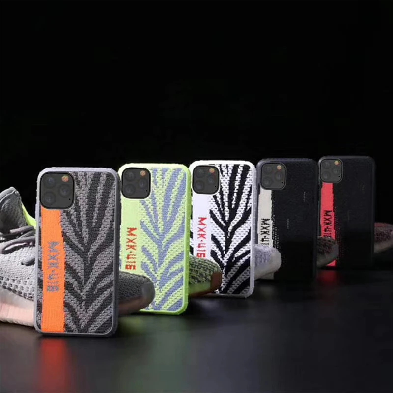 Роскошный чехол для обуви с MXK-416 для IPhone X XR 6 7 8 Plus Xs Max 11 Pro, дышащие Текстильные кроссовки