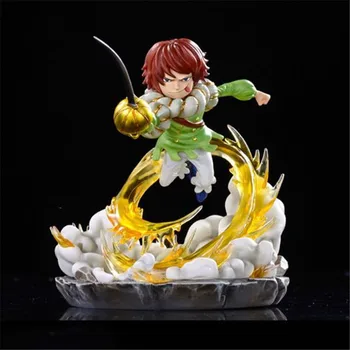 

5" YZ Anime One Piece Beasts Pirates Captain Of Team Twelfth Haruta Original Version GK Action Figure Toy BOX 12CM X456