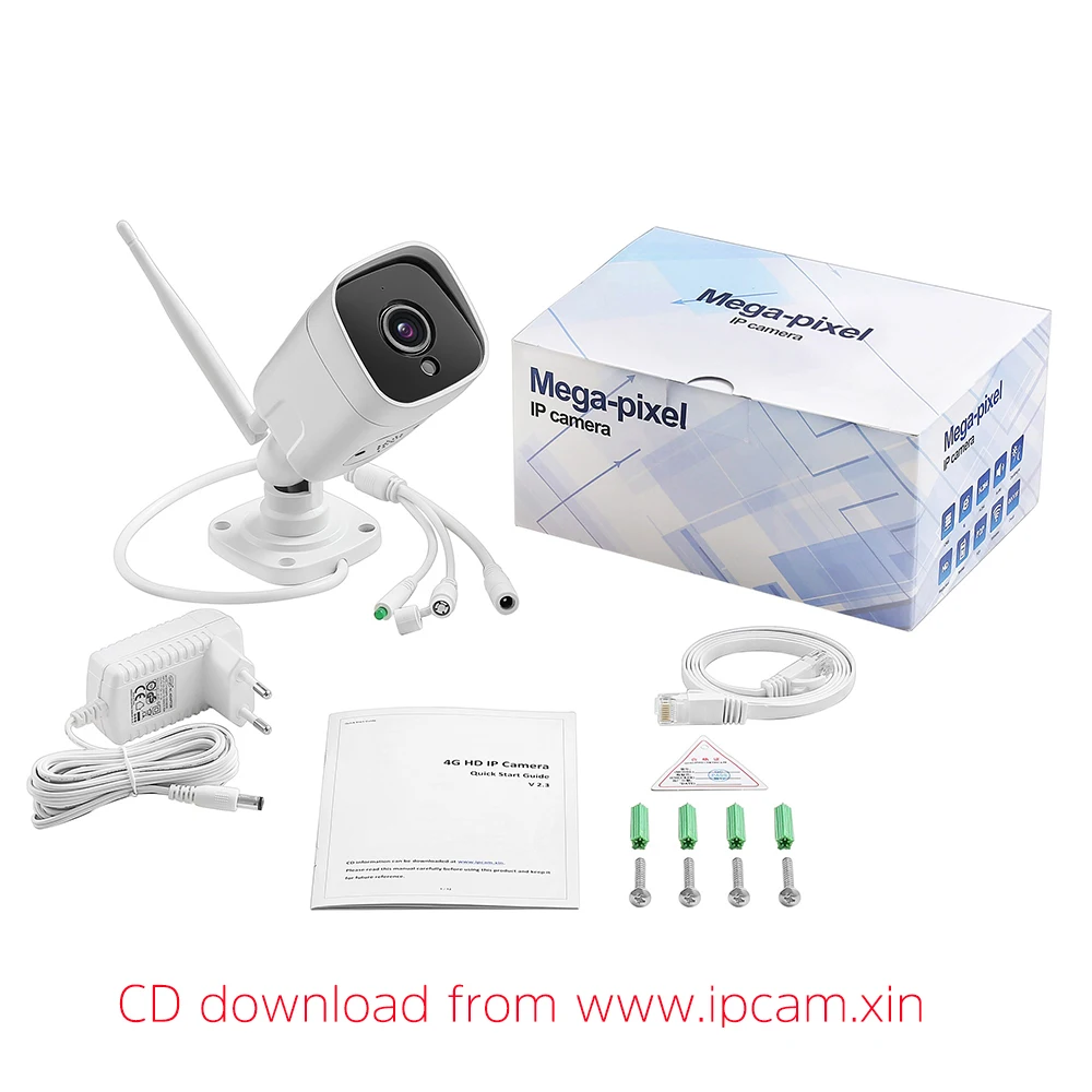 OwlCat HD наружная цилиндрическая IP камера Wifi 2MP 5MP микрофон громкоговоритель