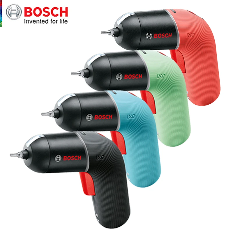 Bosch Ixo 6 Cordless Electric Screwdriver Professional Color 3.6v Usb  Rechargeble Lightweight Small Home Deco Li-ion Battery - Electric  Screwdriver - AliExpress