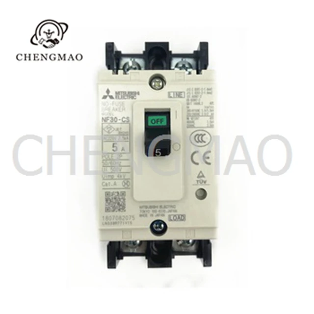 Nf30-cs 2p 5a 10a 15a 20a 32a Mitsubishi Air Switch Plc Nf-c Series Molded  Case Circuit Breaker - Instrument Parts  Accessories - AliExpress