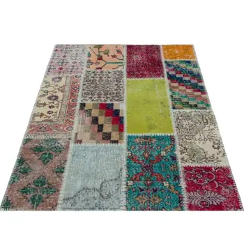 

Handmade Natural Vintage Patchwork Area Rug 120x180 Cm-3'11''X5'11''