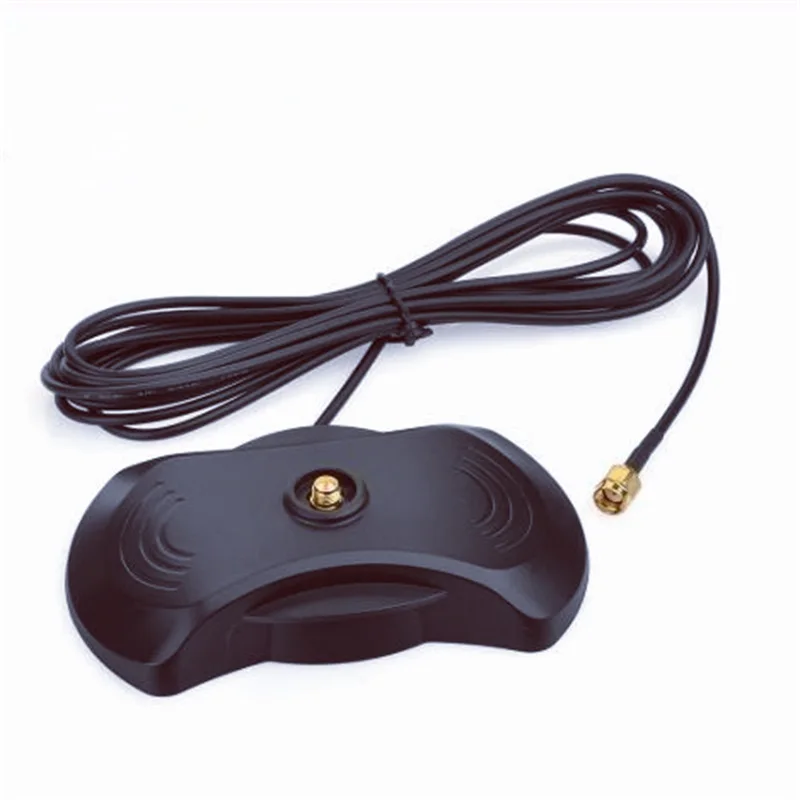 

2.4GHz WiFi /3G/4G LTE Antenna Base with RP SMA Female Connector Strong Magnetic Antenna Base