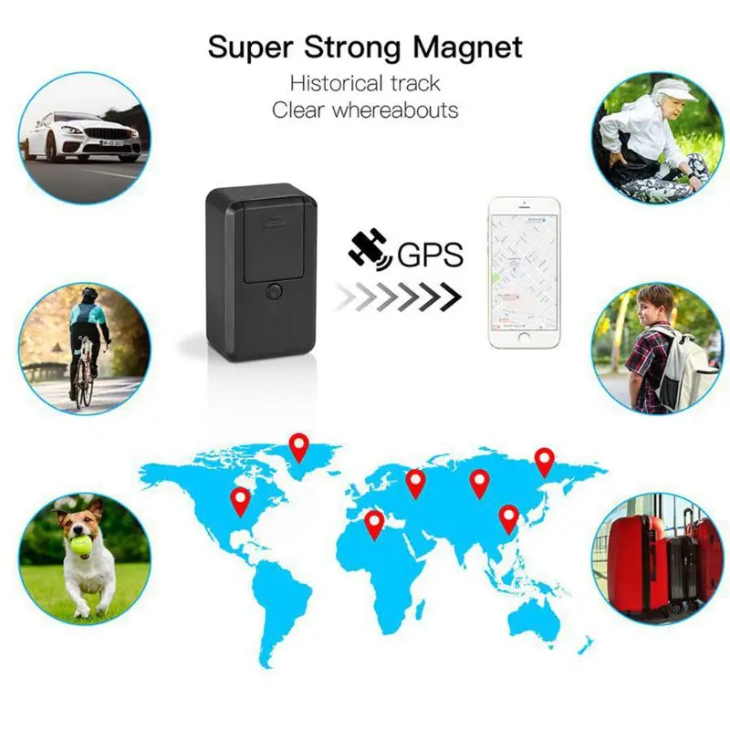  GF-19 Mini Tragbare GPS-Locator Kostenlose Installation Auto Fahrzeug Magnetische GPS Tracking Loca