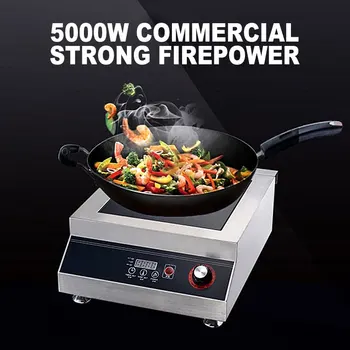 

Commercial Induction Cooker Flat High Power Induction Cooker Electric Stirr Hotel Restaurant Kitchen Special Cooker SMK-WP02