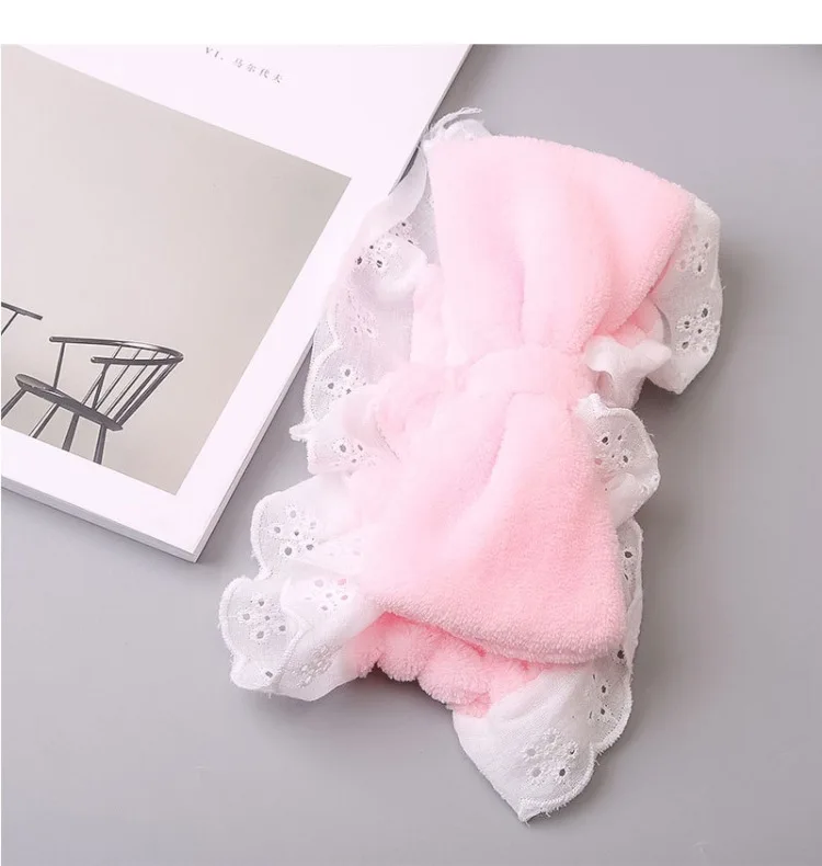 

Universal Makeup Face Wash Hair Accessories Cute Bow Lace quan song jin Beam New Style Hair Band