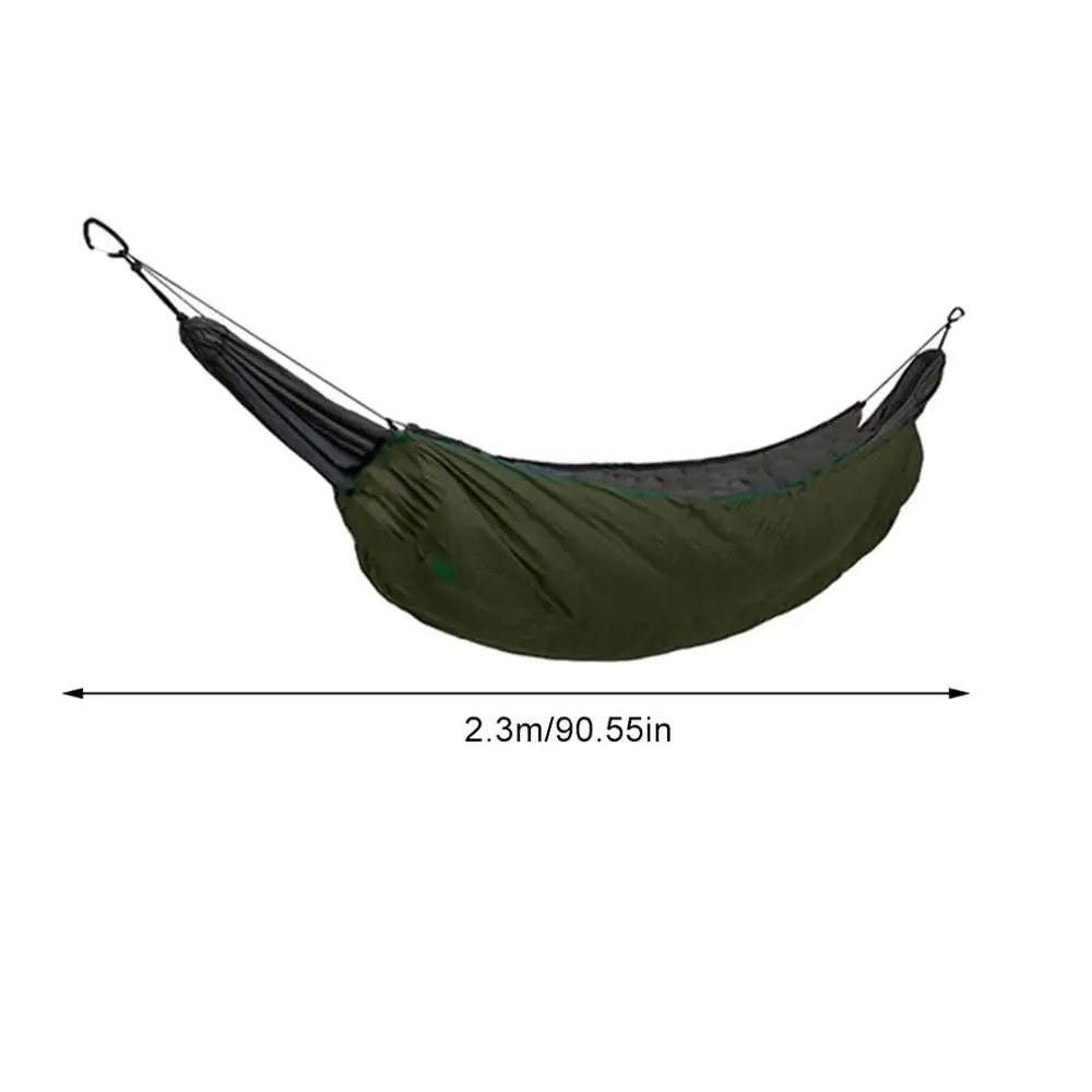 Lichtgewicht Volledige Lengte Hangmat Underquilt Onder Deken Ultralight Кемпинг Isolatie Slaapzak 40 F tot 68 F(5 C om 20 C