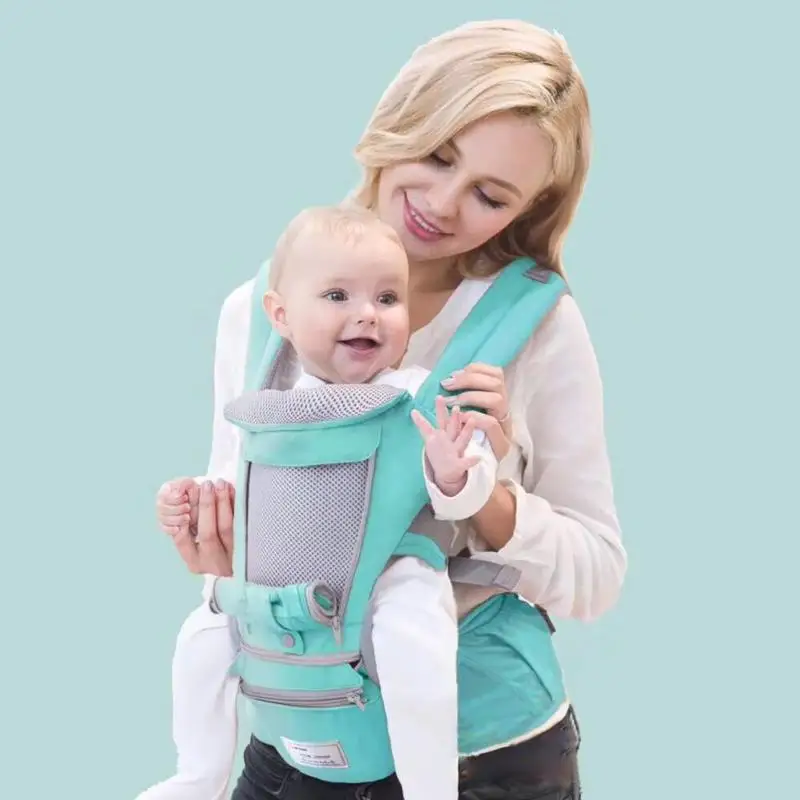 Многофункциональный дышащая от 0 до 36 месяцев эргономичный Слинг Регулируемый ремень рюкзак фронтальная Новорожденный ребенок кенгуру Back Carry реквизит