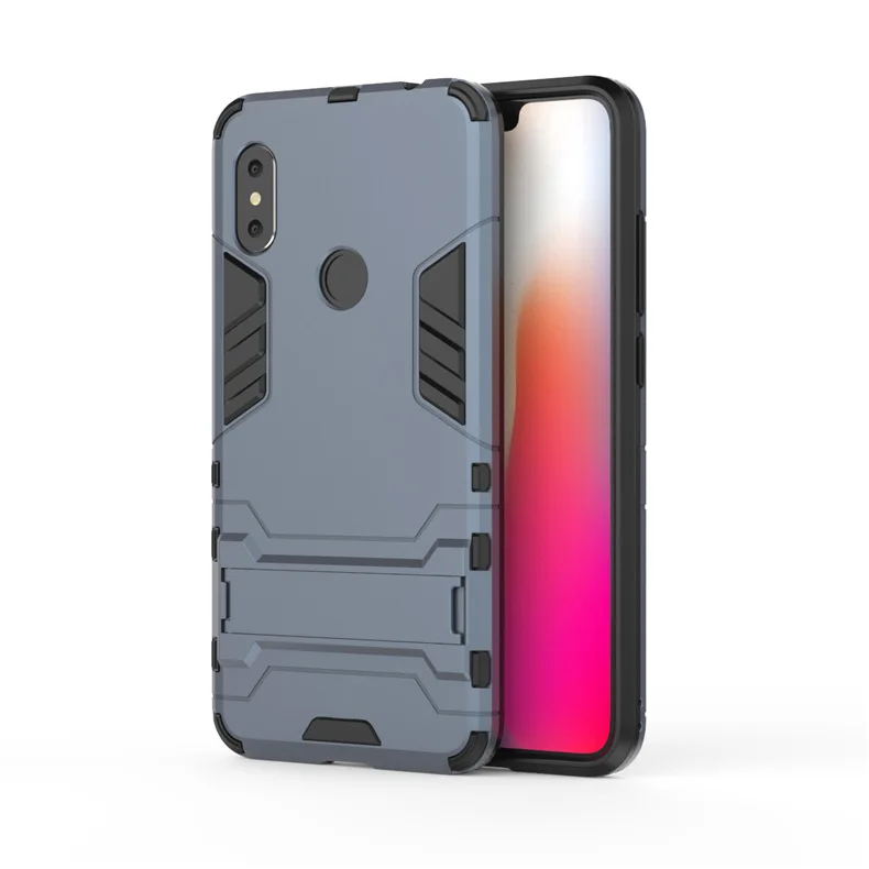Для Xiaomi Redmi Note 6 pro Чехол резиновый робот Броня оболочка Твердый чехол на заднюю панель телефона защитный чехол для Xiaomi Redmi note 6
