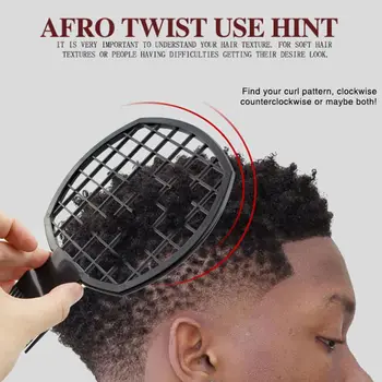 

Twist It Up Man Comb Comb Dirty Pigtail Curly Hair Comb Perms New.Professional Styling Comb