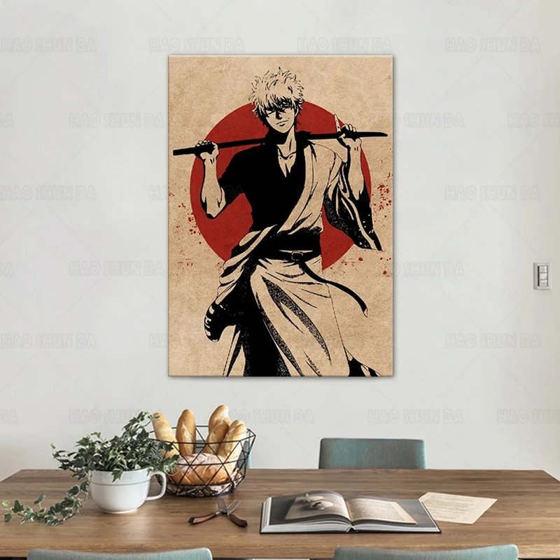 Naruto and Son Goku Luffy Posters Anime Canvas Painting Wall Art Picture  Decor  eBay