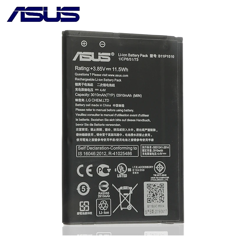 Аккумулятор для телефона ASUS ZB551KL для ASUS ZenFone Go tv ZB551KL X013DB 3010mAh B11P1510 3010mAh