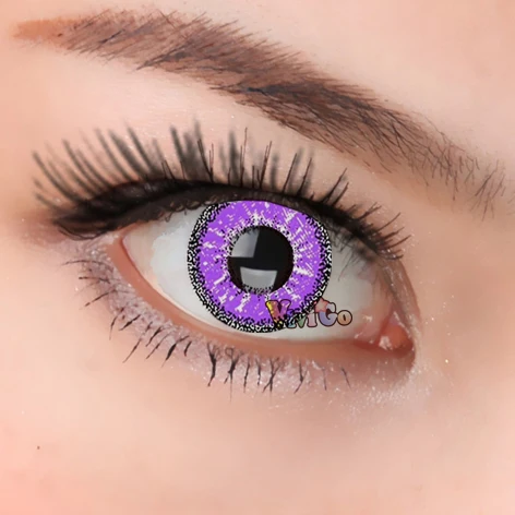 

онакне линз Colored Contact Lenses Color lens for Eyes Colorful Halloween Anime Cosplay Con CL354 SNOWSPOT VIOLET