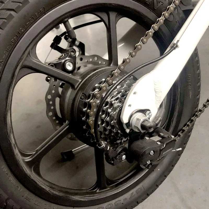 16 дюймов 36 в 250 Вт сменный Бесколлекторный двигатель зубчатый ступица из алюминиевого сплава Мотор колесо для CMSBIKE F16 F16-PLUS Электрический велосипед