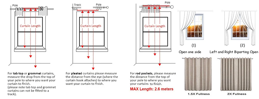 Beige Curtains | Semi Blackout Curtains