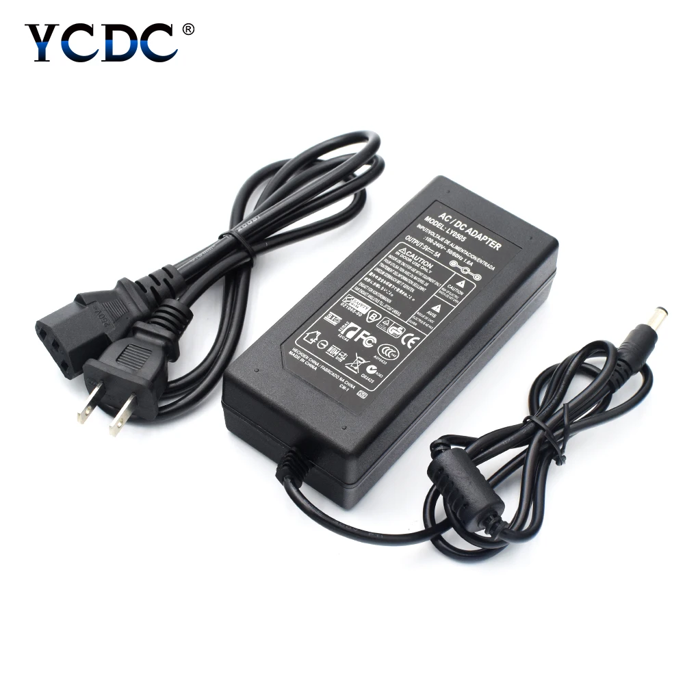 DC 5V 5A Max 25 Вт Питание адаптер EU/US/UK/AU разъем Черный Зарядное устройство стабильный Мощность Поддержка для Светодиодный полоски CCTV Камера CD-плеер