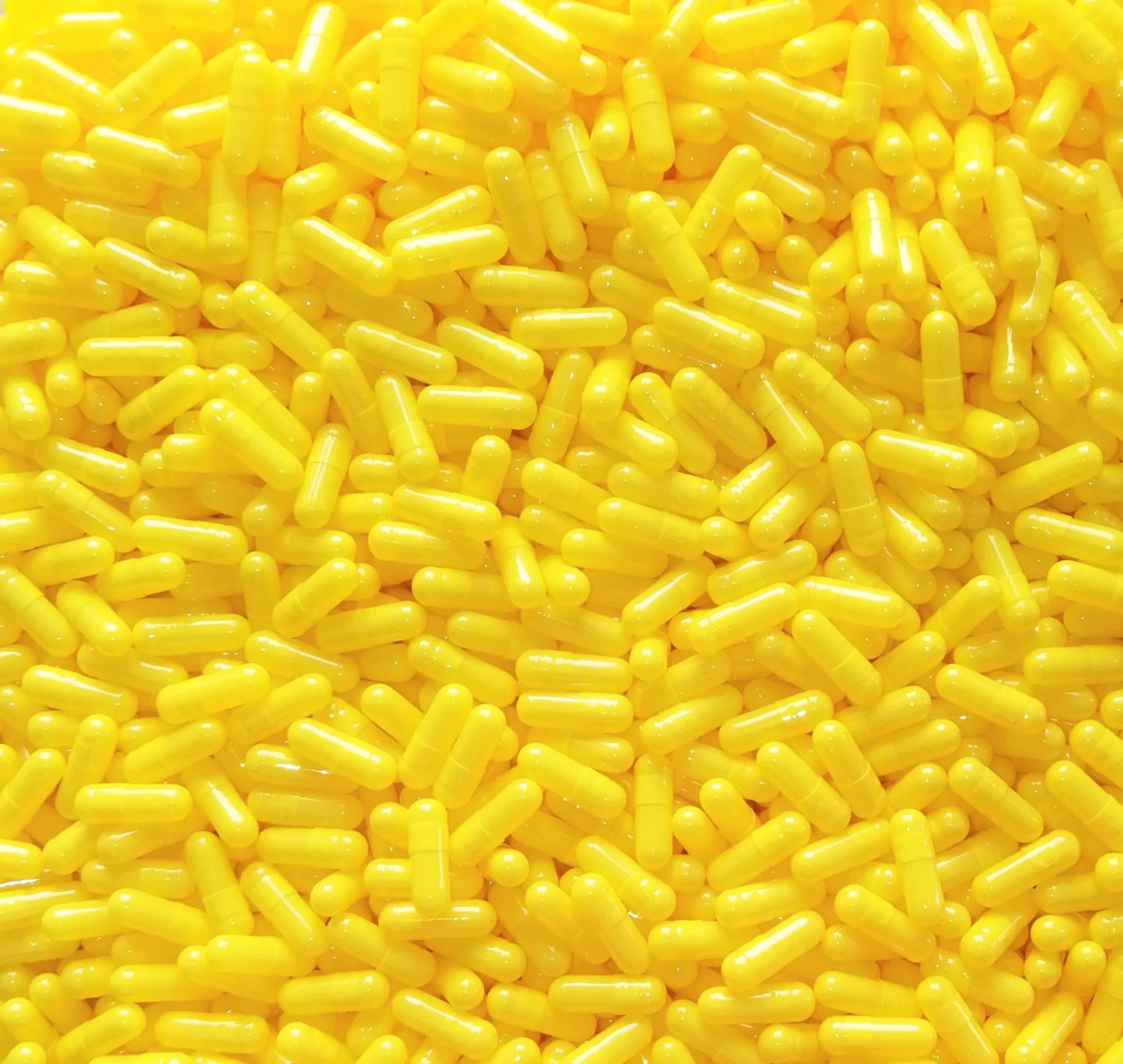 

1,000PCS 00#,0#,1# Medicine Capsule!Yellow-Yellow Color Hard Gelatin Empty Capsule(joined or seperated capsules available! )