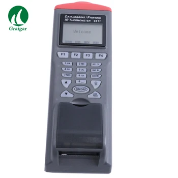 

AZ9811 Industrial Digital IR Thermometer Manual Record up to 99 Points