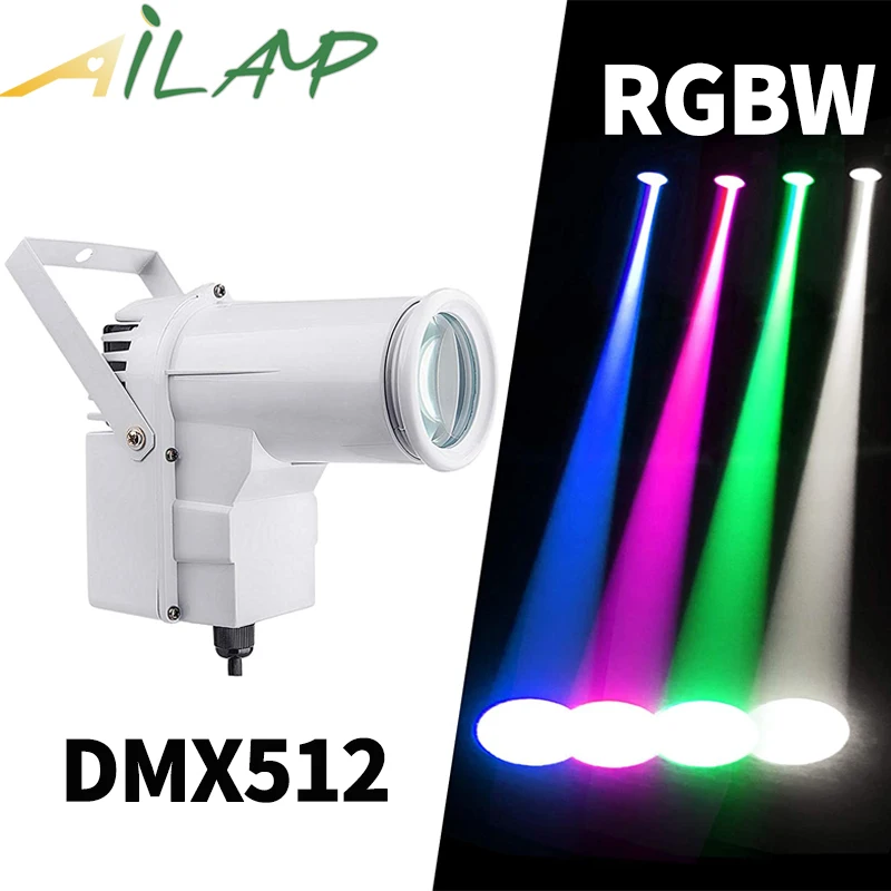 Сценический прожектор DMX512 4 в 1 сценический светильник RGBW для диджея